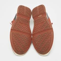 Pre Owned حذاء رياضي لورو بيانا مودولار ووك كولوراما شاموا متعدد الألوان ونايلون منخفض من أعلى مقاس 42