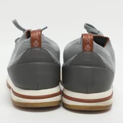 مملوكة مسبقًا حذاء رياضي لورو بيانا 360 فلكسي ووك قماش تريكو رمادي مقاس 41