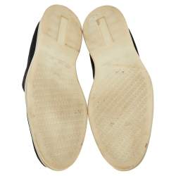 مملوكة مسبقًا حذاء بوت للكاحل لورو بيانا سويدي أسود مقاس 37