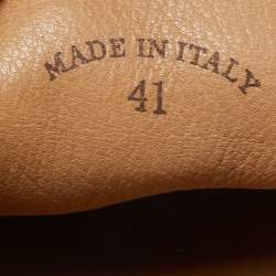 Pre Owned Loro Piana Brown Suede Summer Walk Loafers Size 41