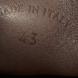 Pre Owned Loro Piana Brown Suede Summer Walk Slip On Loafers Size 43