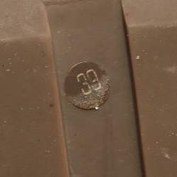 Pre Owned Loro Piana Grey Suede and Shearling Fur Open Walk Chukka Boots Size 39