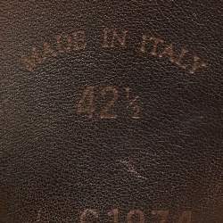 مملوكة مسبقًا Loro Piana Brown Suede Summer Walk Loafers Size 42.5