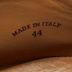 Pre Owned Loro Piana Grey Suede Open Walk Chukka Boots Size 44