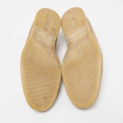 Pre Owned Loro Piana Beige Suede Open Walk Chukka Boots Size 44