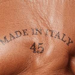 Pre Owned Loro Piana Grey Suede Namib Walk Ankle Boots Size 45