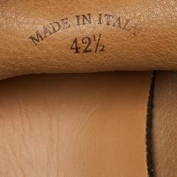 Loro Piana Brown Suede Summer Walk Slip On Loafers Size 42.5