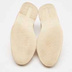 Pre Owned Lora Piano Beige Suede Summer Walk Ankle Boots Size 41