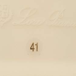 Pre Owned Lora Piano Beige Suede Summer Walk Ankle Boots Size 41