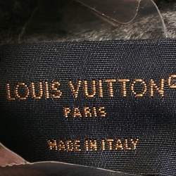 Louis Vuitton Grey Cashmere Jhelam Scarf