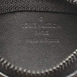 Louis Vuitton Black Aerogram Leather Key Pouch