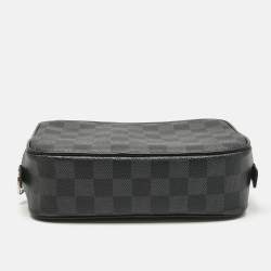 Pre Owned Louis Vuitton Damier Graphite Canvas Toilet Pouch PM