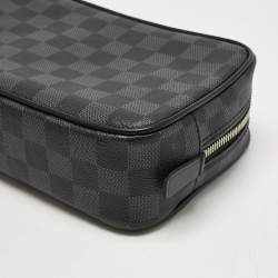 Pre Owned Louis Vuitton Damier Graphite Canvas Toilet Pouch PM