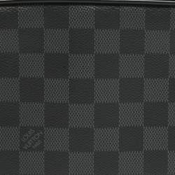 Pre Owned Louis Vuitton Damier Graphite Canvas Toilet Pouch PM