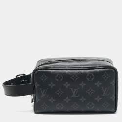 Pre Owned  Louis Vuitton Monogram Eclipse Canvas Locker Dopp Kit