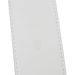 مملوكة مسبقًا Louis Vuitton Monogram PVC Prism LV Shape Belt 100CM