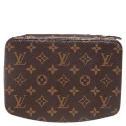 Pre Owned محفظة مجوهرات لوي فيتون مونت كارلو كانفاس مونوغرامي