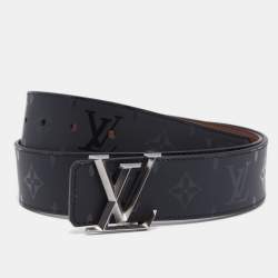 Louis Vuitton Pyramide Reversible Navy and Brown Belt