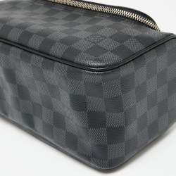 Pre Owned Louis Vuitton Damier Graphite Canvas Toiletry Pouch