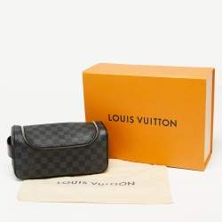 Pre Owned Louis Vuitton Damier Graphite Canvas Toiletry Pouch