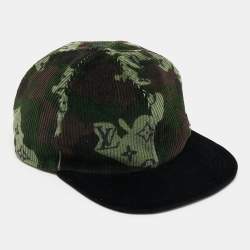 Baseball Cap Camouflage Monogram Corduroy XXL
