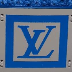 Pre Owned Louis Vuitton Blue Wool Knit Beanie