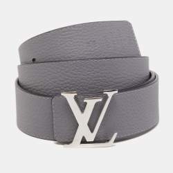 Brand new/Men Fashion Shows/LV reversible belt in blue and green monogram  leather For Sale at 1stDibs