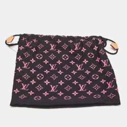Louis Vuitton Graphite Damier Map Wool & Alpaca Scarf