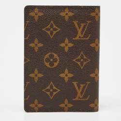 Pre Owned Louis Vuitton Monogram Canvas My LV Heritage Passport Cover