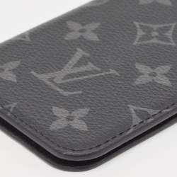 Louis Vuitton Monogram Eclipse Canvas iPhone X Folio Case