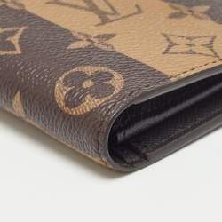 Louis Vuitton x Nigo Reverse Monogram Stripes Canvas Brazza Wallet