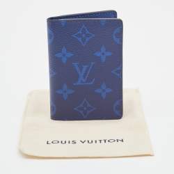Louis Vuitton Blue Monogram Canvas Pocket Organizer