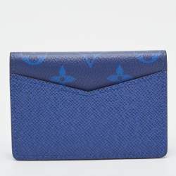 Louis Vuitton Blue Monogram Canvas Pocket Organizer