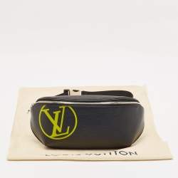 Louis Vuitton Black Epi Leather LV Initials Bumbag