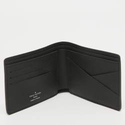 Louis Vuitton Black Taiga Leather Multiple Wallet