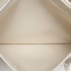 Louis Vuitton White Monogram Taurillon Leather Solar Ray A4 Pouch
