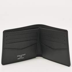 Pre Owned Louis Vuitton Monogram Eclipse Canvas Slender Wallet