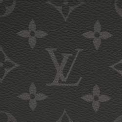 Pre Owned Louis Vuitton Monogram Eclipse Canvas Slender Wallet