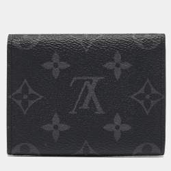 مملوكة مسبقًا Louis Vuitton Monogram Eclipse Canvas Envelope Business Card Holder