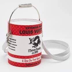 Louis Vuitton Red Monogram Canvas LV Paint Can Bag