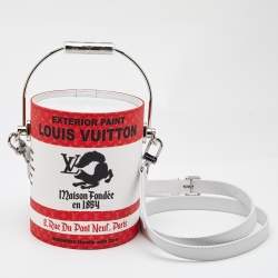 Louis Vuitton Red Monogram Canvas LV Paint Can Bag