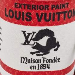 Louis Vuitton Red Monogram Canvas LV Paint Can Bag
