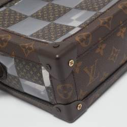 Louis Vuitton Monogram Chess Canvas and PVC Soft Trunk Bag