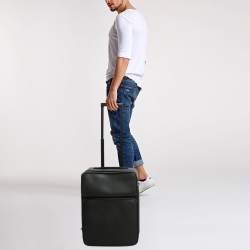 Louis Vuitton Black Taiga Leather Business Pegase 55 Luggage