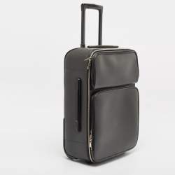 Louis Vuitton Black Taiga Leather Business Pegase 55 Luggage