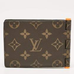 Pre Owned Louis Vuitton Monogram Canvas Hinge Multiple Wallet