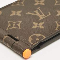 Pre Owned Louis Vuitton Monogram Canvas Hinge Multiple Wallet