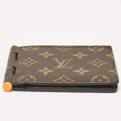 Pre Owned Louis Vuitton Monogram Canvas Hinge Multiple Wallet