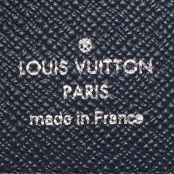 Louis Vuitton Navy Damier Graphite 3D Canvas Multiple Bifold Wallet
