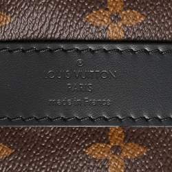 Louis Vuitton Black Monogram Canvas Keepall Bandouliere 45 Bag